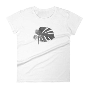 Monstera Leaf - Woman's Tee - Official Plant Shop